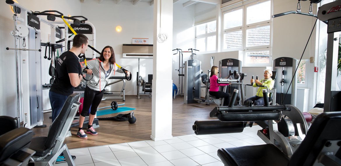 Kraft- und Kardiotraining in unserem fit&vital Gesundheitsclub in Bad Salzschlirf